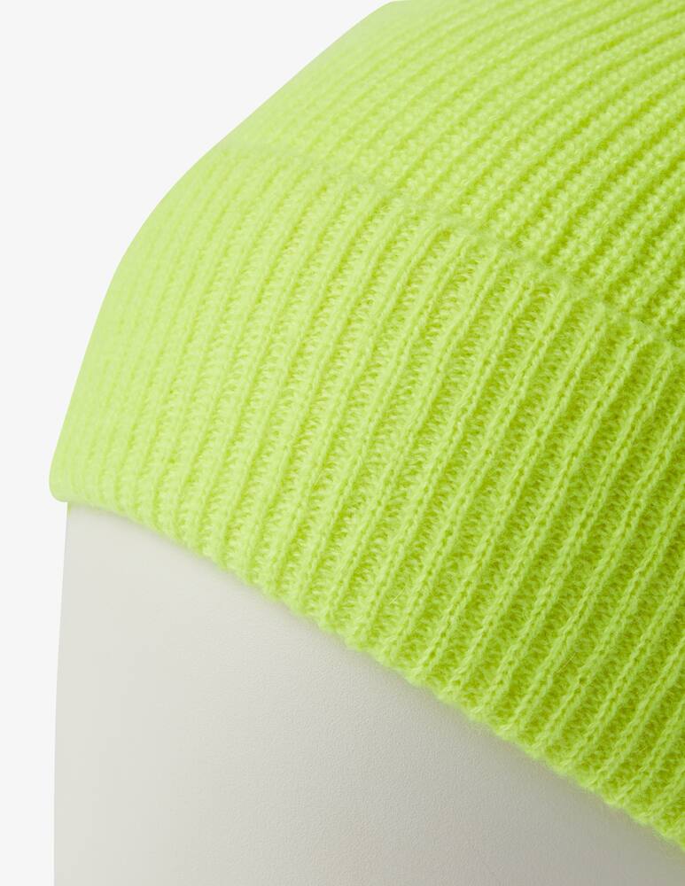 rinascente Brodie Cashmere Cappellino a costa - Giallo