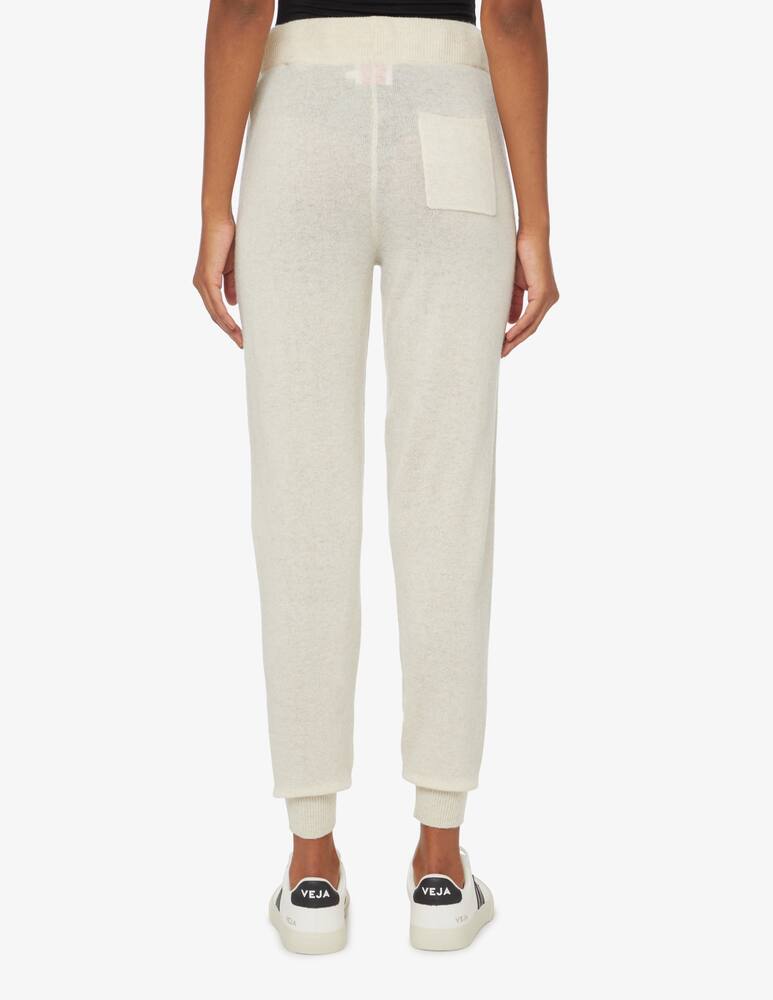 rinascente Brodie Cashmere Pantalone jogger - Bianco