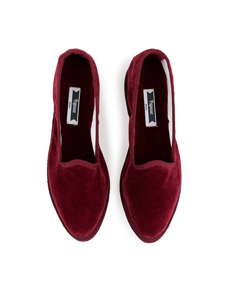 rinascente Papusse Scarpe friulane in velluto Mirta