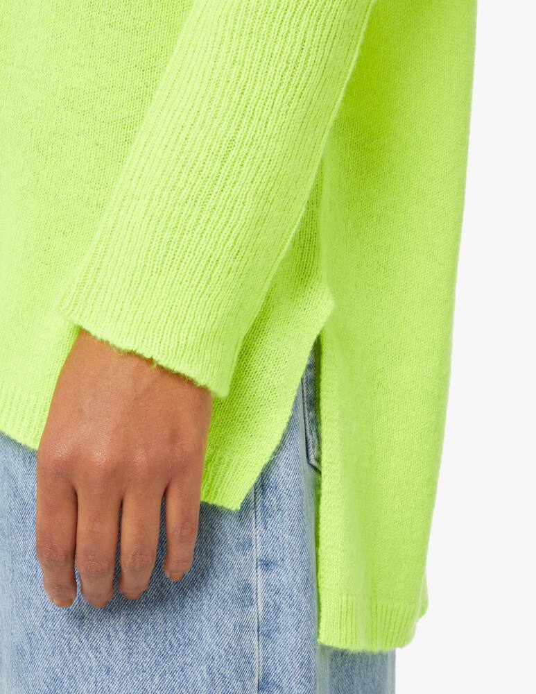 rinascente Brodie Cashmere V-neck sweater with ribbed sleeves - Yellow