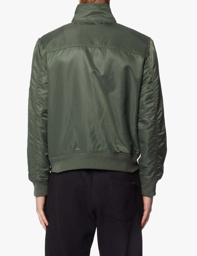 rinascente Department 5 Giacca bomber in raso - oliva