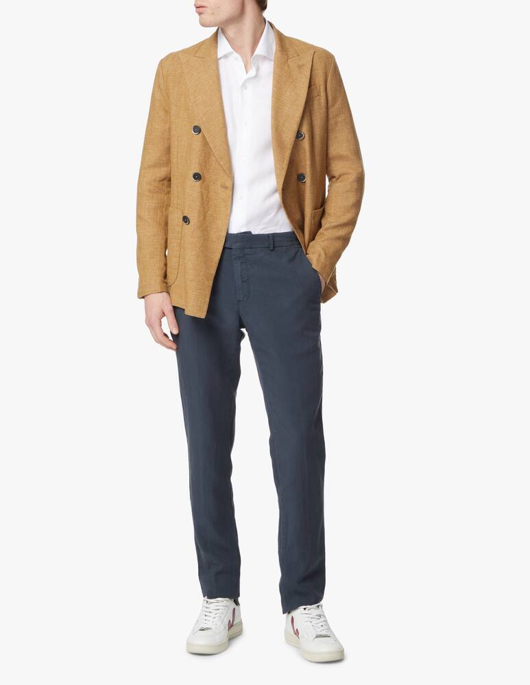 rinascente Finamore Linen shirt - white