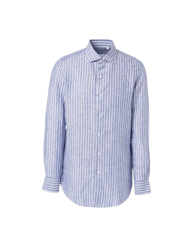 rinascente Finamore Camicia manica lunga - blu