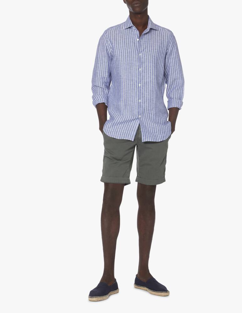 rinascente Finamore Camicia manica lunga - blu