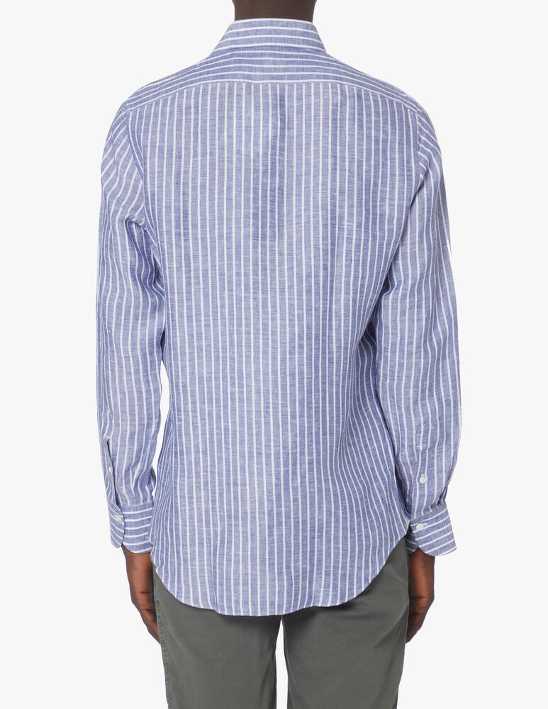 rinascente Finamore Camicia manica lunga - blu