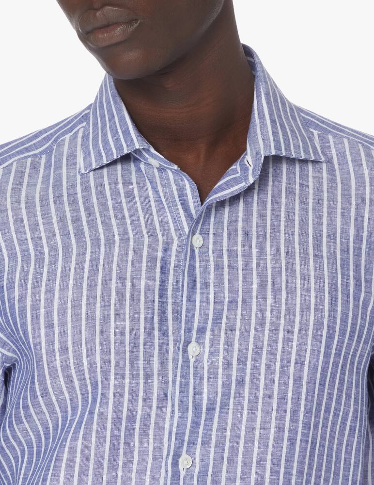 rinascente Finamore Camicia manica lunga - blu