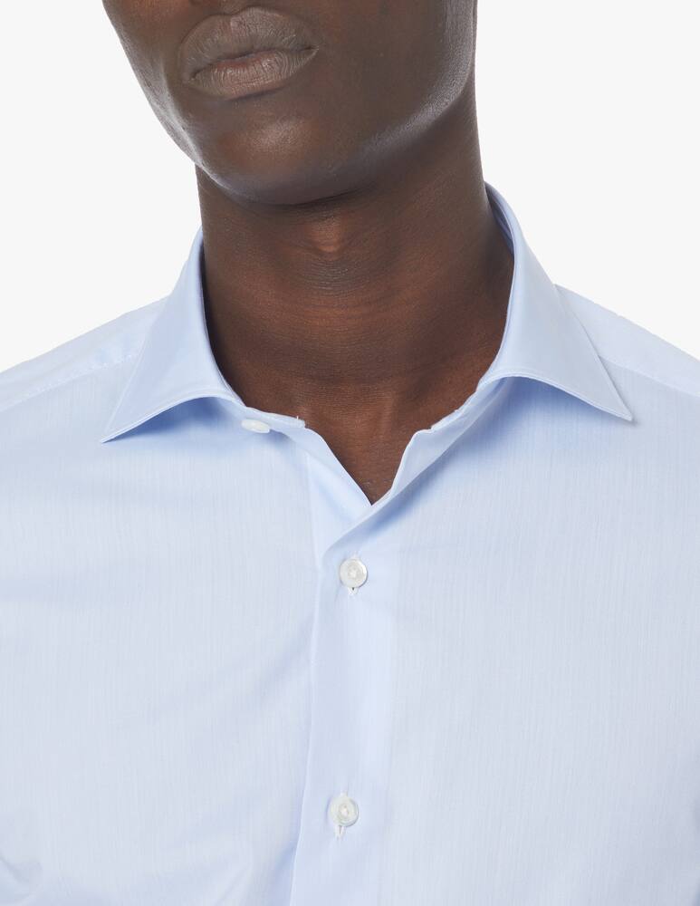 rinascente Finamore Zephir long sleeve shirt - light blue