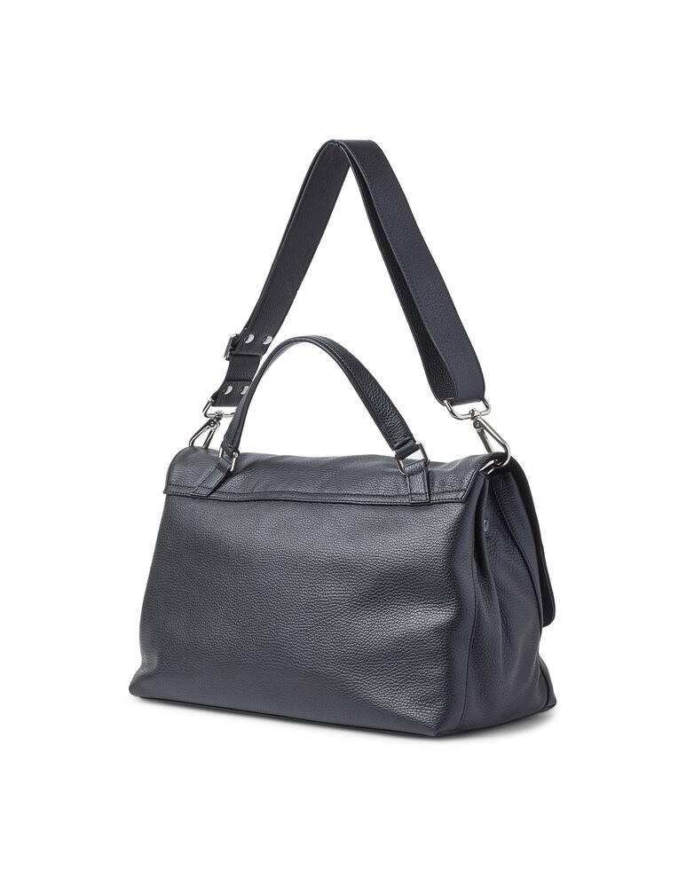 rinascente Zanellato Borsa postina amrcapunto - nero