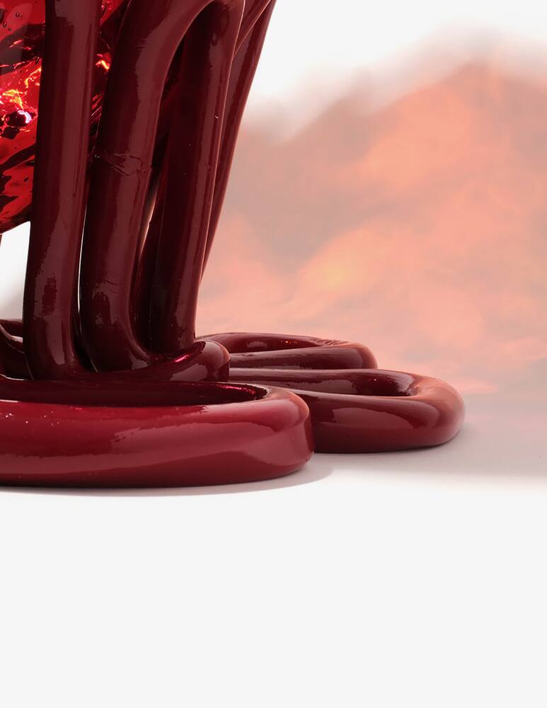 rinascente Fish Design Indian Summer Extracolor Vase