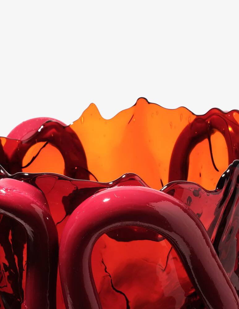 rinascente Fish Design Indian Summer Extracolor Vase