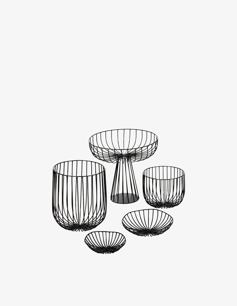 rinascente Serax Metal Sculptures by Antonino Sciortino Basket XL Catu - Black