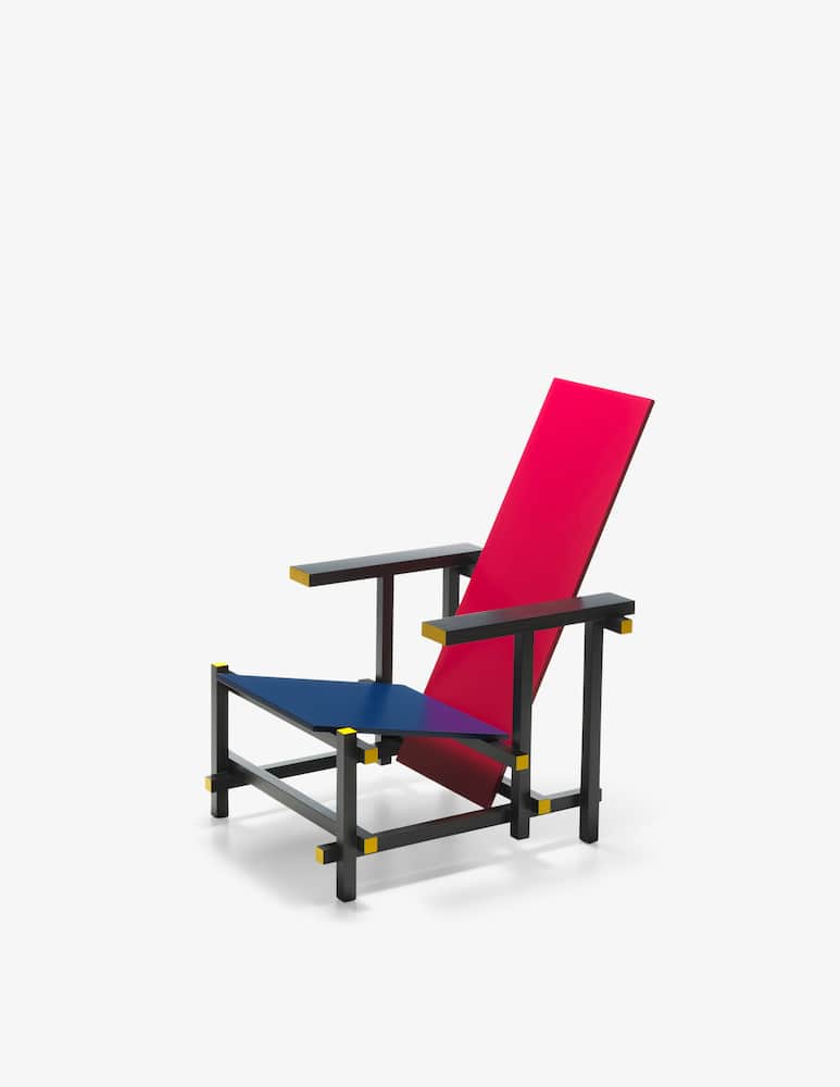Cassina Poltrona Red and Blue - immagine 1