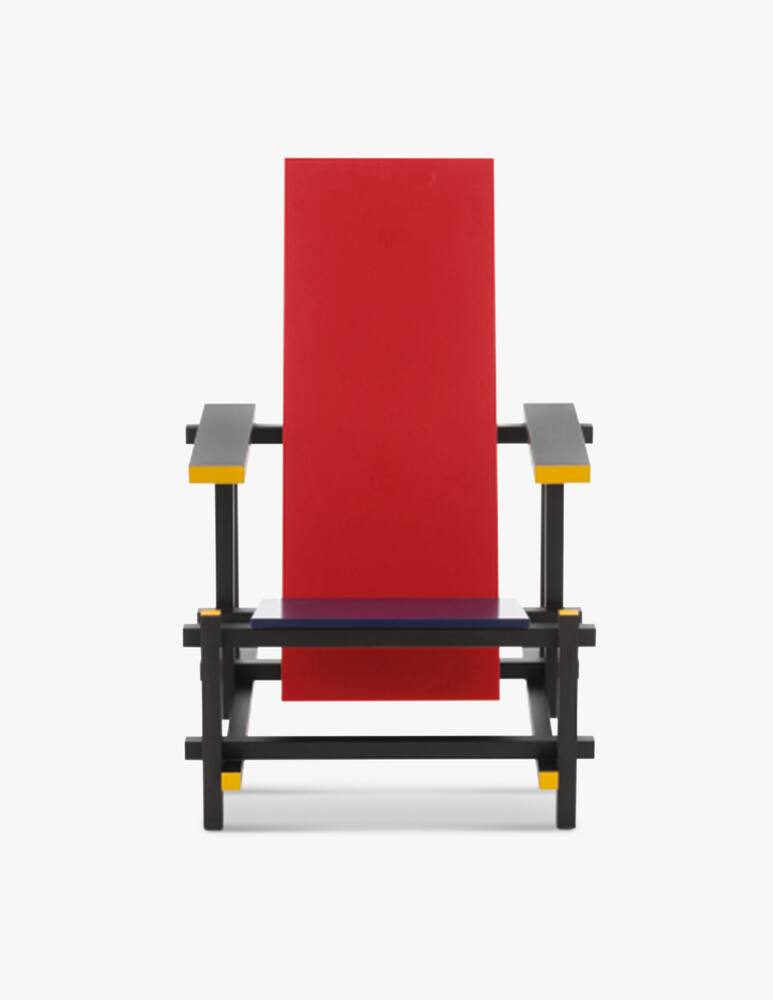 rinascente Cassina Red and Blue Poltrona