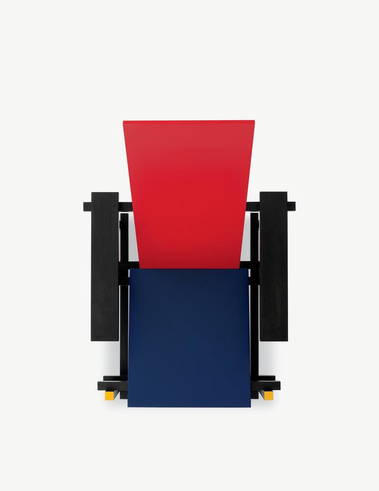 rinascente Cassina Red and Blue Poltrona