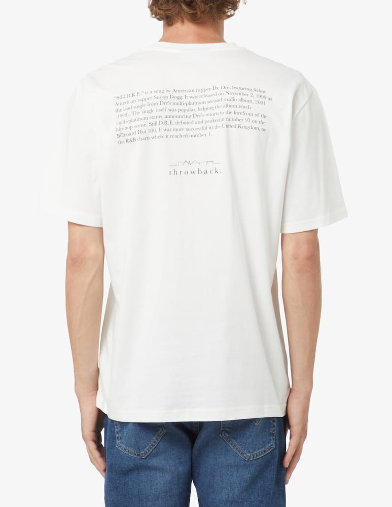 Throwback Work on your dream t-shirt - White - picture 3