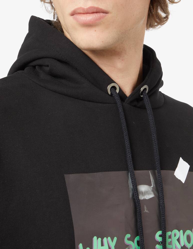 rinascente Throwback Batman hoodie - Black