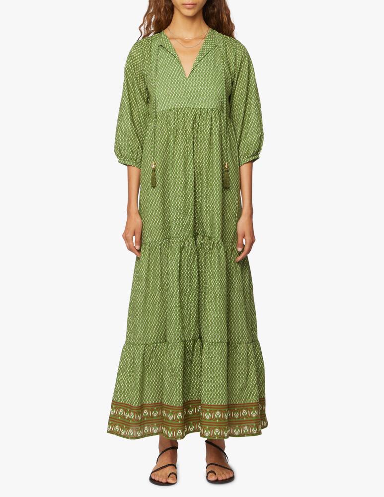 rinascente Delfina Cotton long caftan