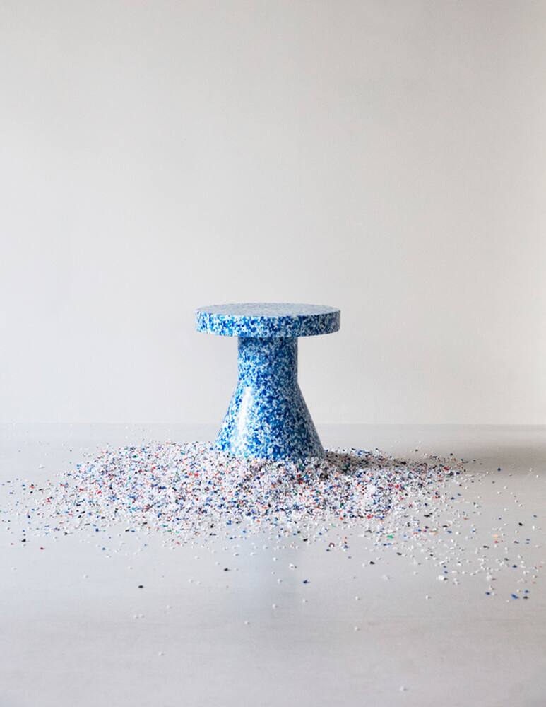 rinascente Normann Copenhagen Bit Stool Tavolo - Azzurro