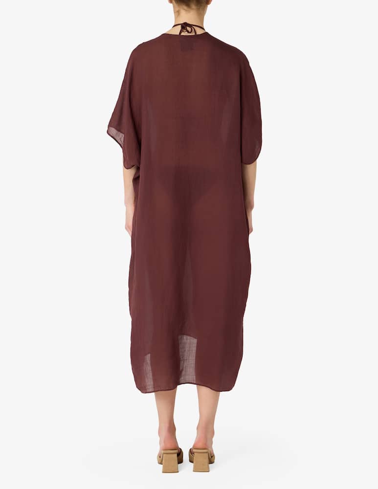 Fisico Kaftan with drawstring detail - picture 3 Fisico Kaftan with drawstring detail - picture 3