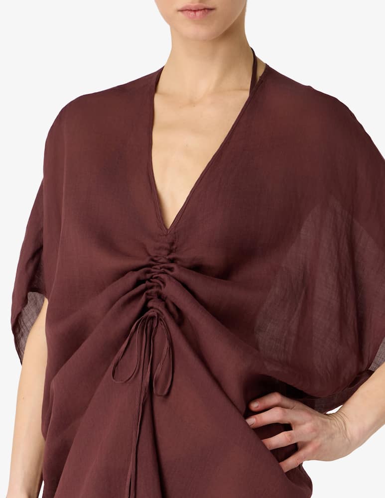 rinascente Fisico Kaftan with drawstring detail