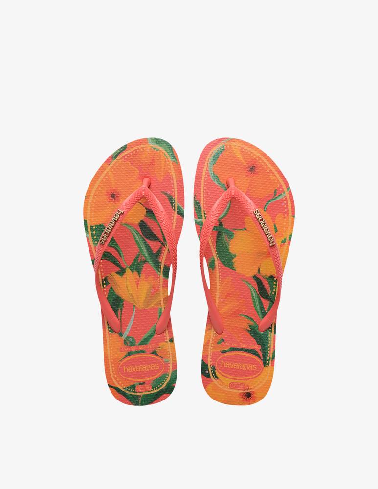 rinascente Havaianas Tropical print flip-flops