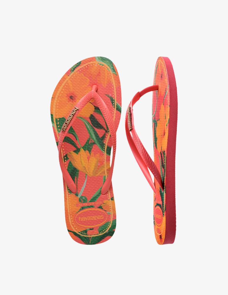 rinascente Havaianas Tropical print flip-flops