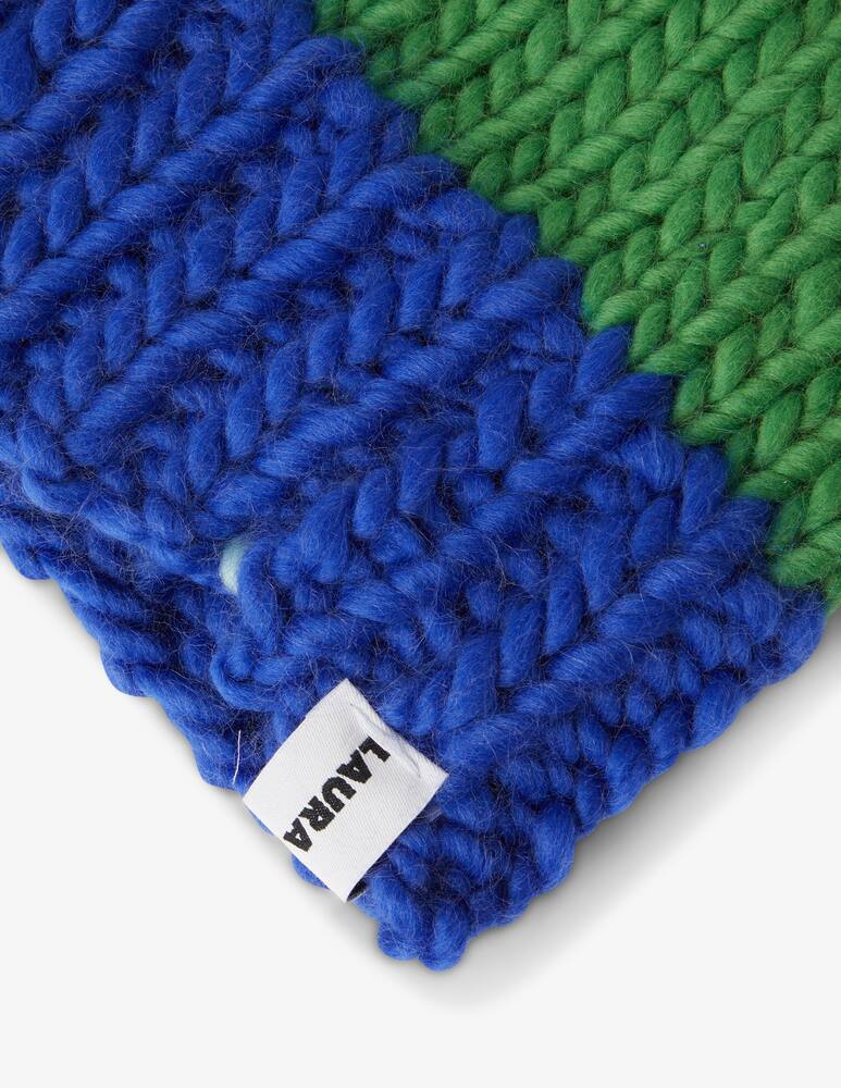 rinascente Laura Baresi Berretto foggy 3 strisce - Blu