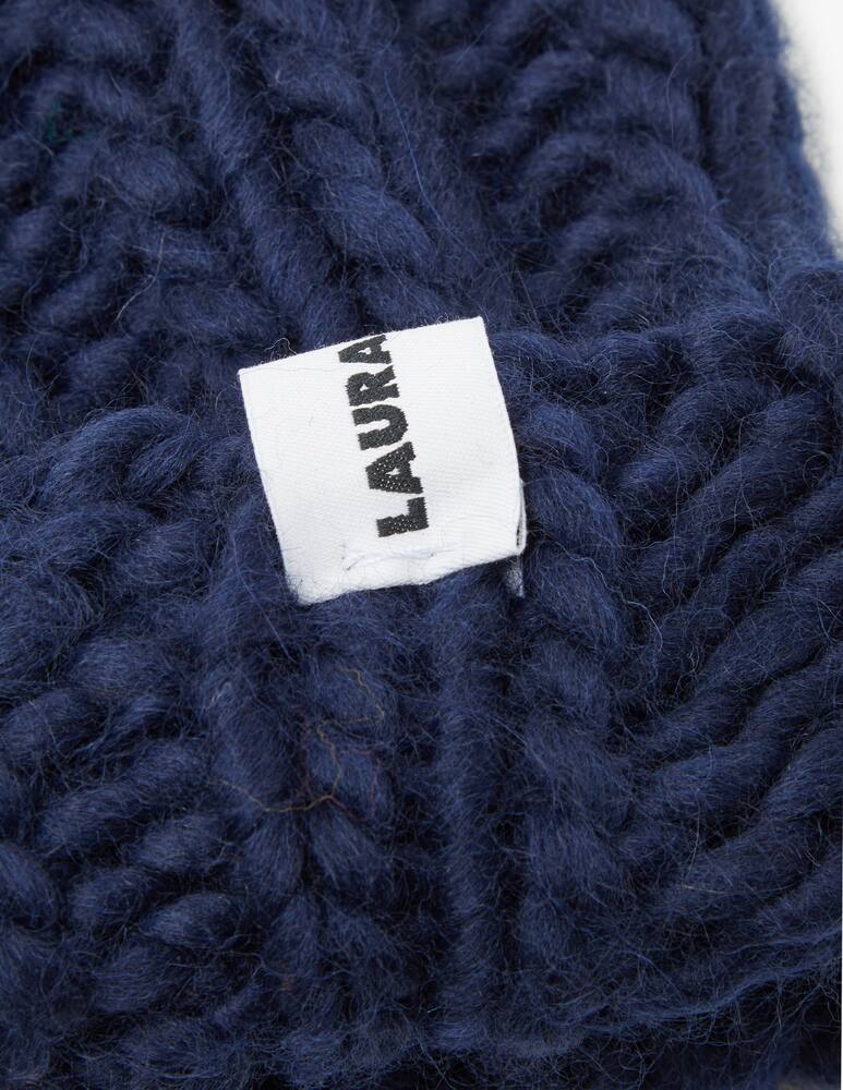 Laura Baresi Berretto fonzie - Blu - immagine 4 Laura Baresi Berretto fonzie - Blu - immagine 4