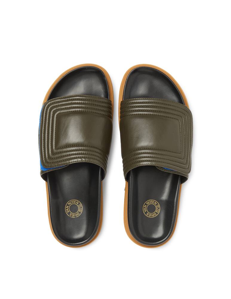 rinascente Dries Van Noten Leather slippers
