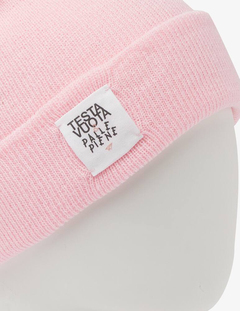 rinascente Linea Daria Beanie 'Testa Vuota' - Pink