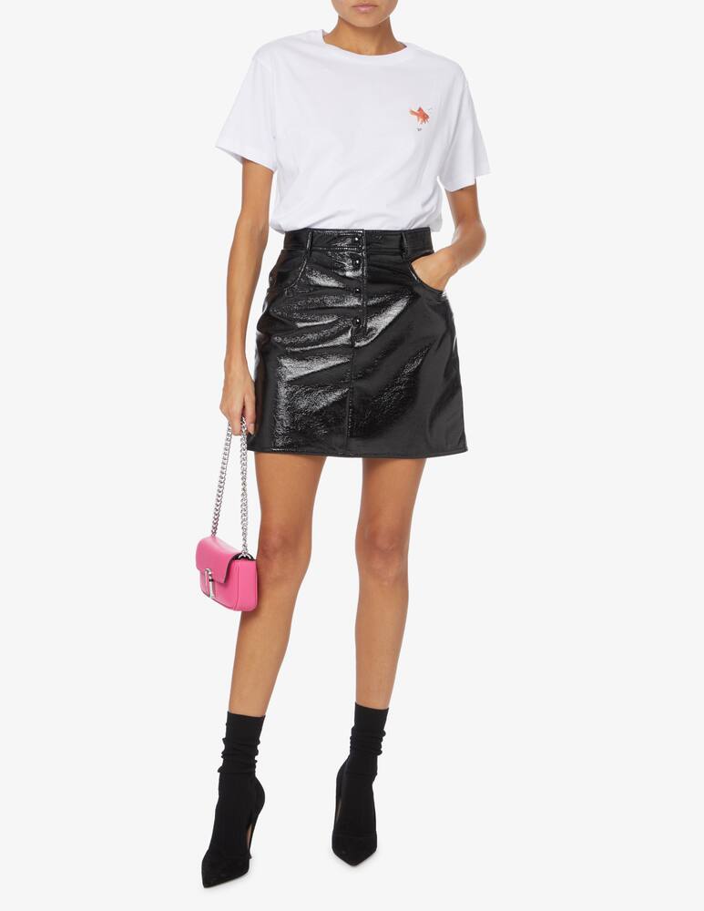 rinascente Linea Daria T-shirt 'Gin Tonic & Vuoti di memoria' - Bianco