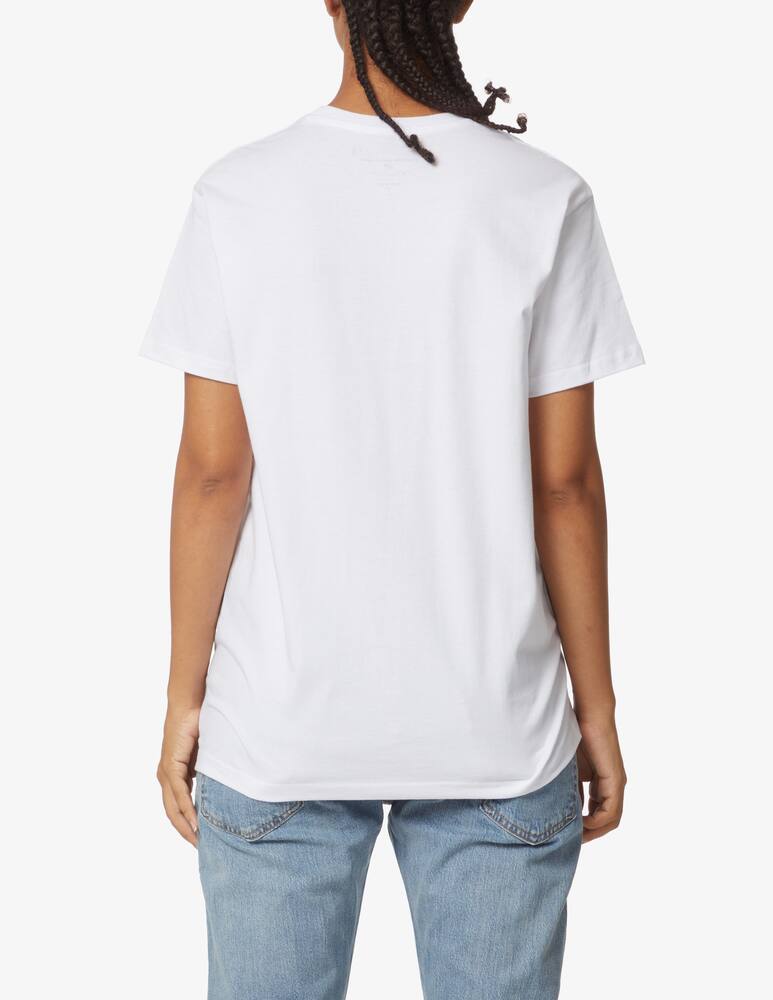 rinascente Linea Daria T-shirt 'La vita è come un Gin Tonic' - Bianco