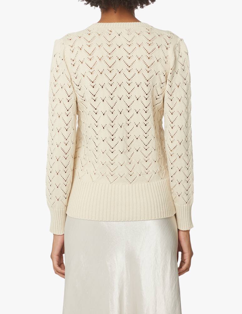 rinascente Rinascente Collection Cardigan con scollo a v in misto cotone - beige