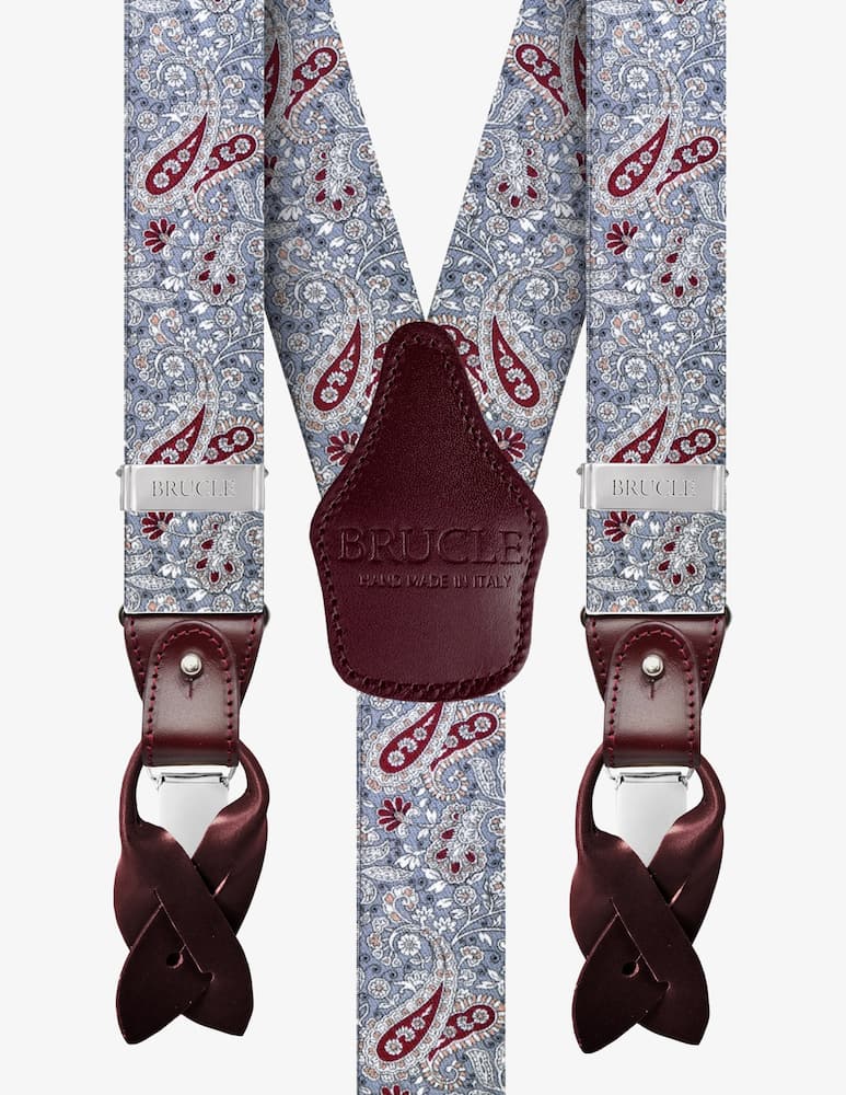 rinascente Brucle Paisley elastic braces