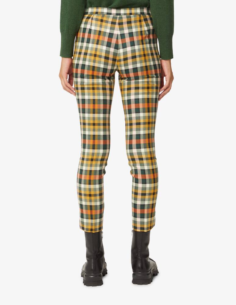 rinascente Elizabeth Ascot Pantalone con spaccheto - Verde