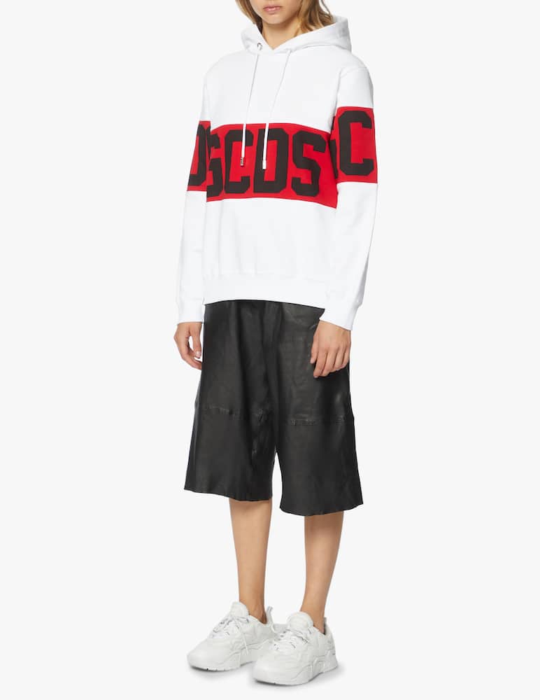 rinascente GCDS Felpa con cappuccio con logo