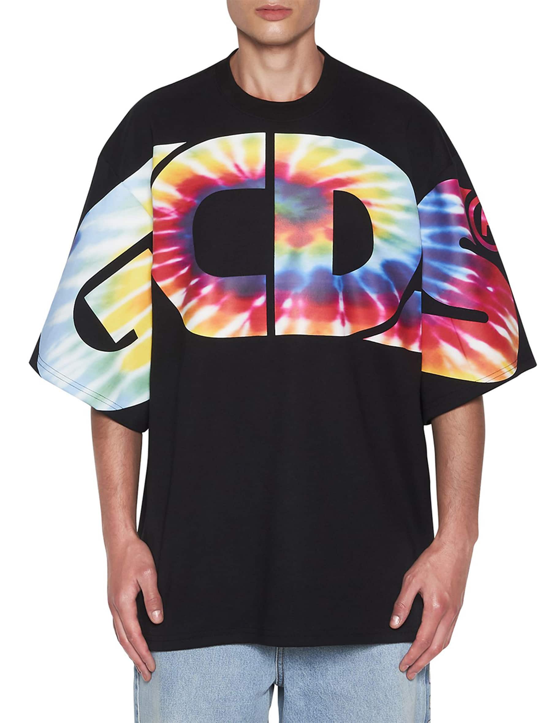 Acquista GCDS T-shirt oversize con stampa tie dye su Rinascente