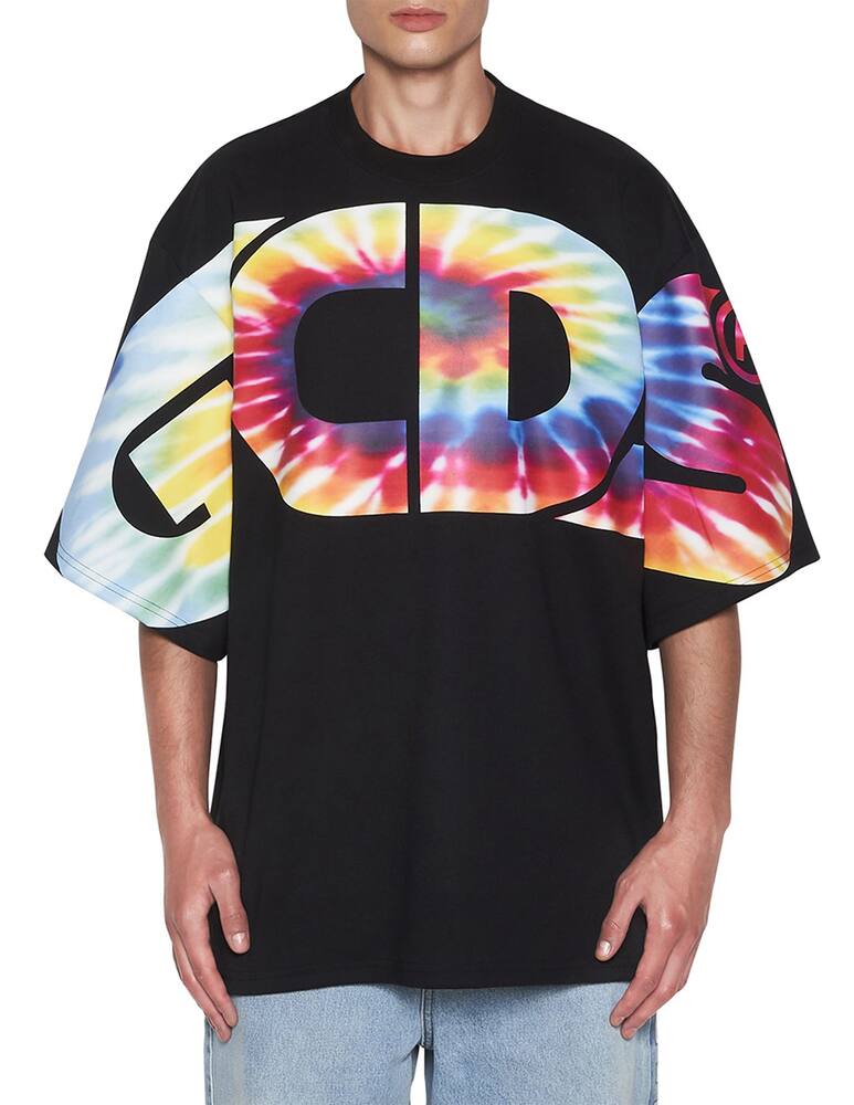 rinascente GCDS T-shirt oversize con stampa tie dye