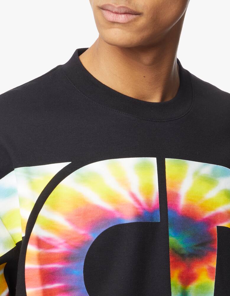 rinascente GCDS T-shirt oversize con stampa tie dye