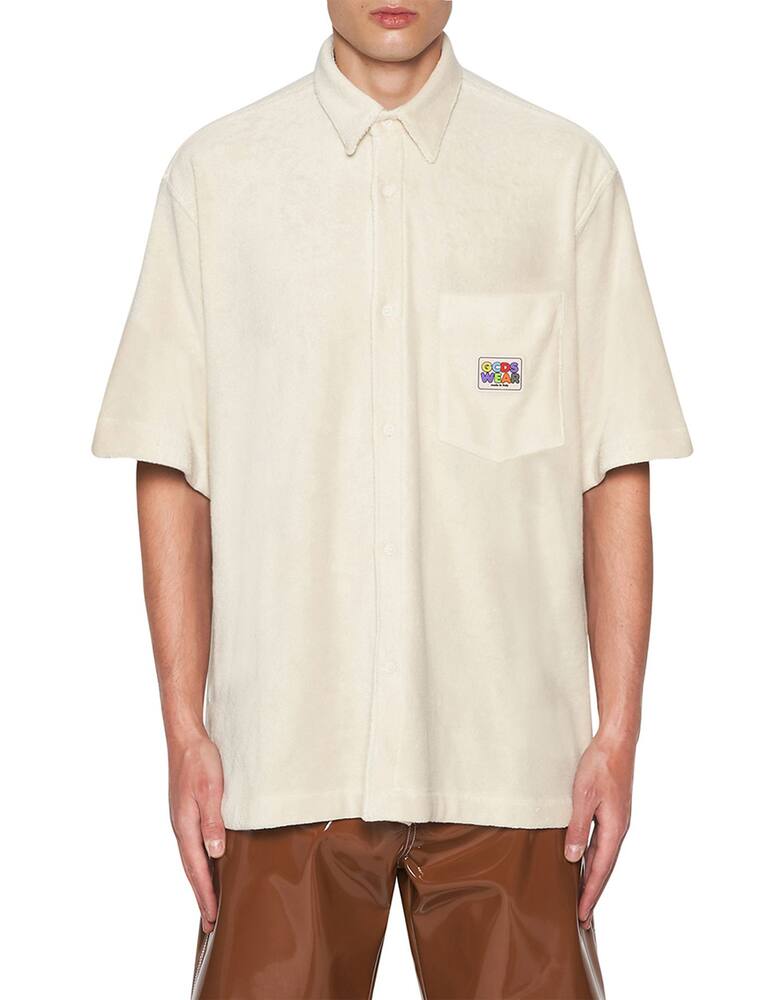 rinascente GCDS Camicia oversize a manica corta in spugna