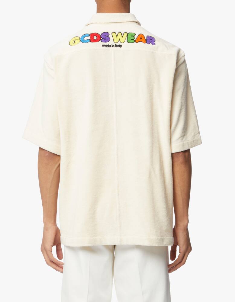 rinascente GCDS Camicia oversize a manica corta in spugna