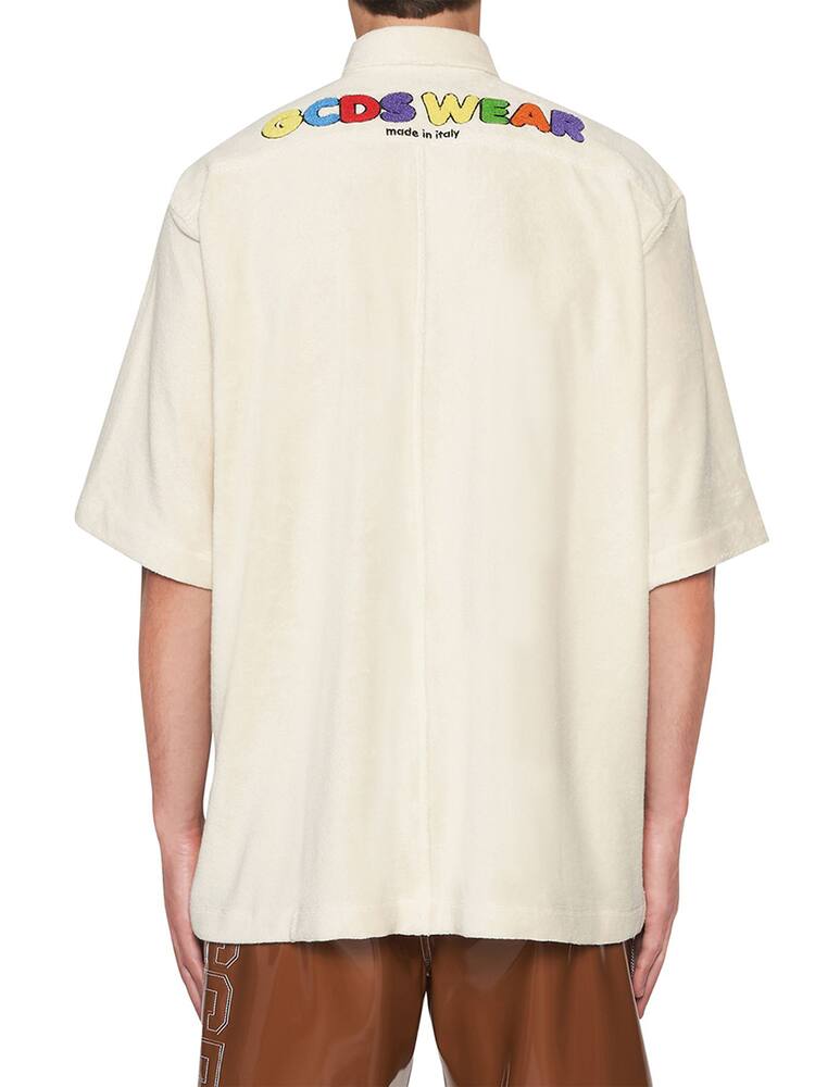 rinascente GCDS Camicia oversize a manica corta in spugna