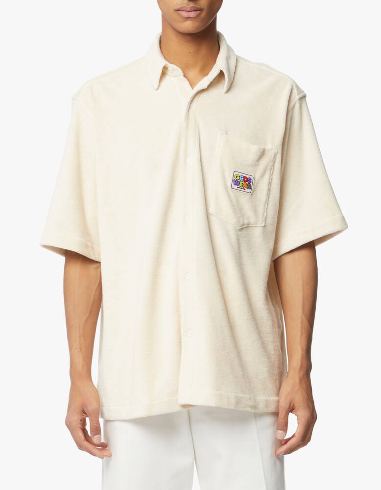 rinascente GCDS Camicia oversize a manica corta in spugna