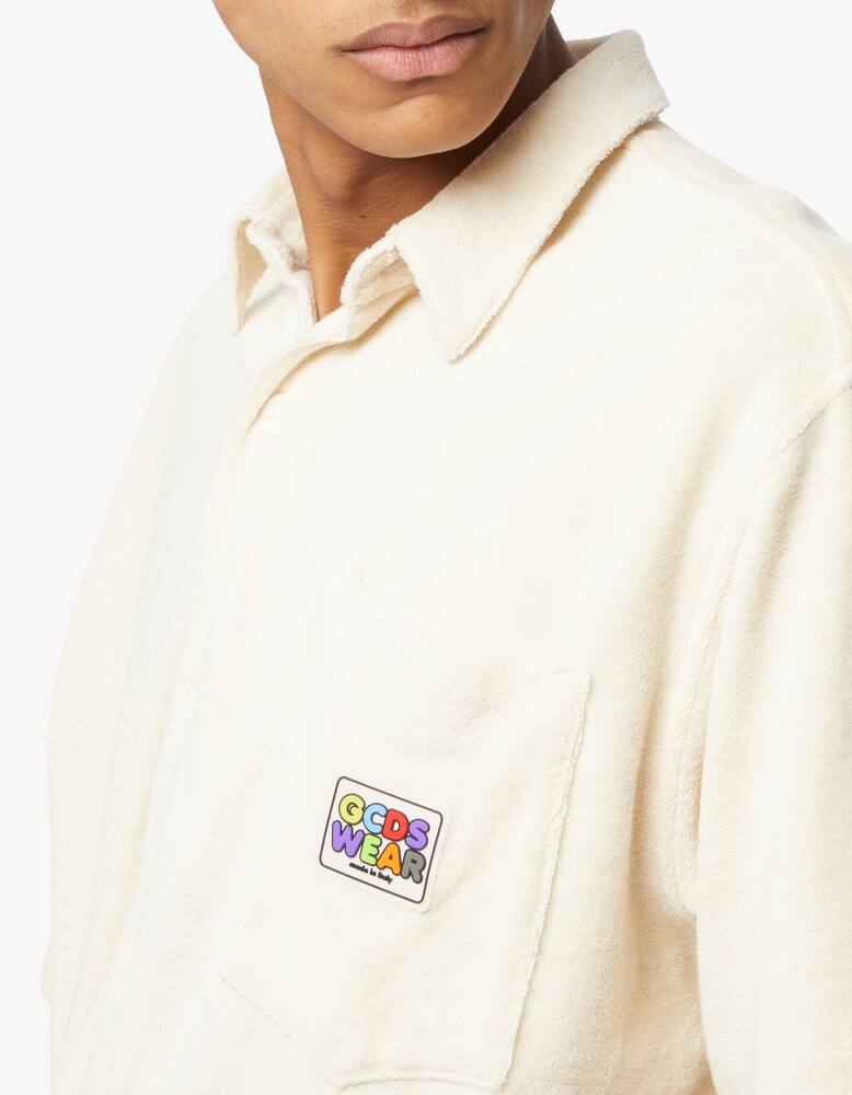 rinascente GCDS Camicia oversize a manica corta in spugna