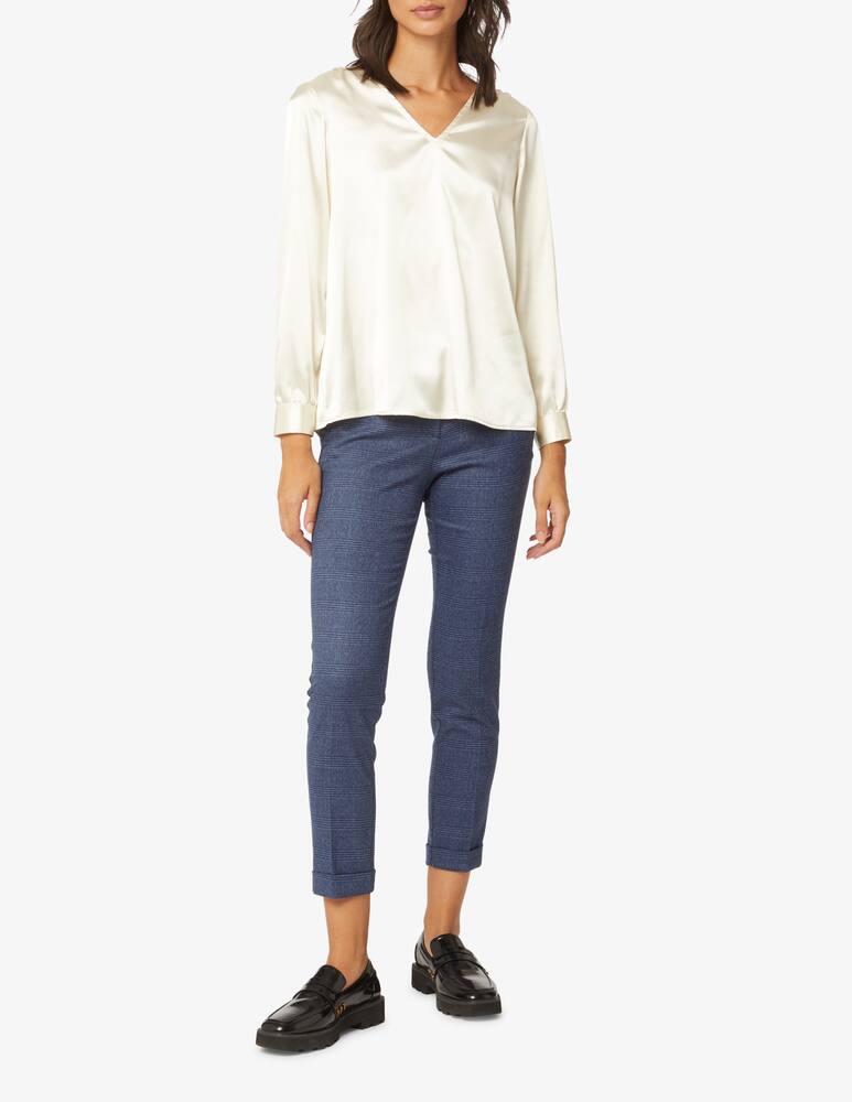 rinascente Elizabeth Ascot Long sleeved top - White