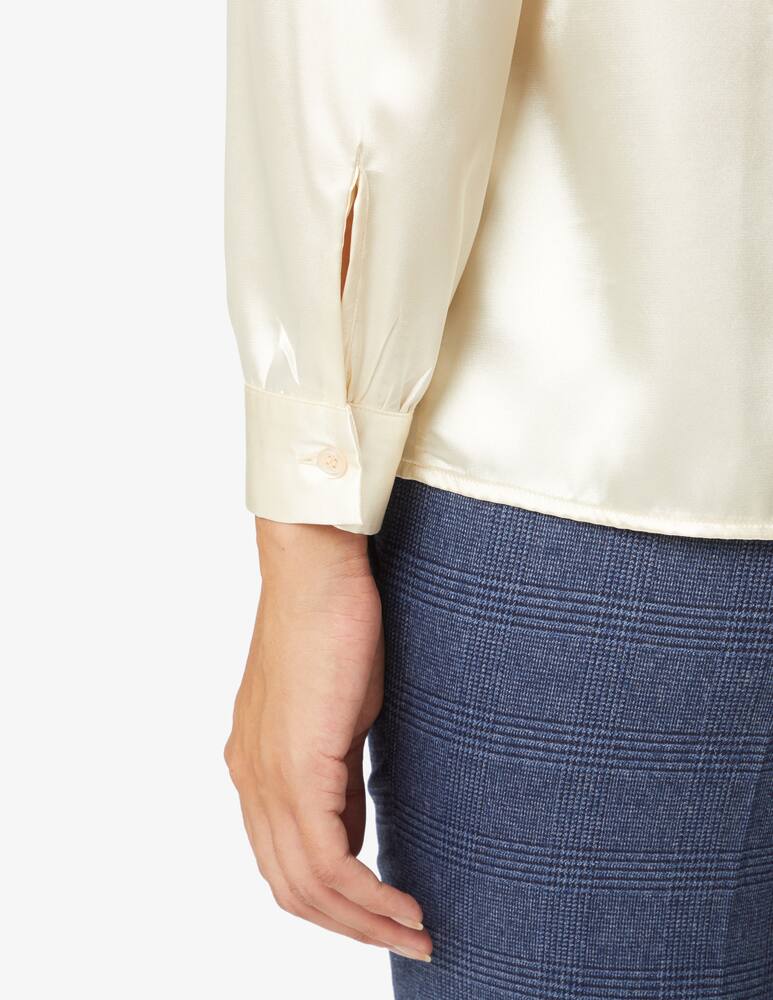 rinascente Elizabeth Ascot Long sleeved top - White