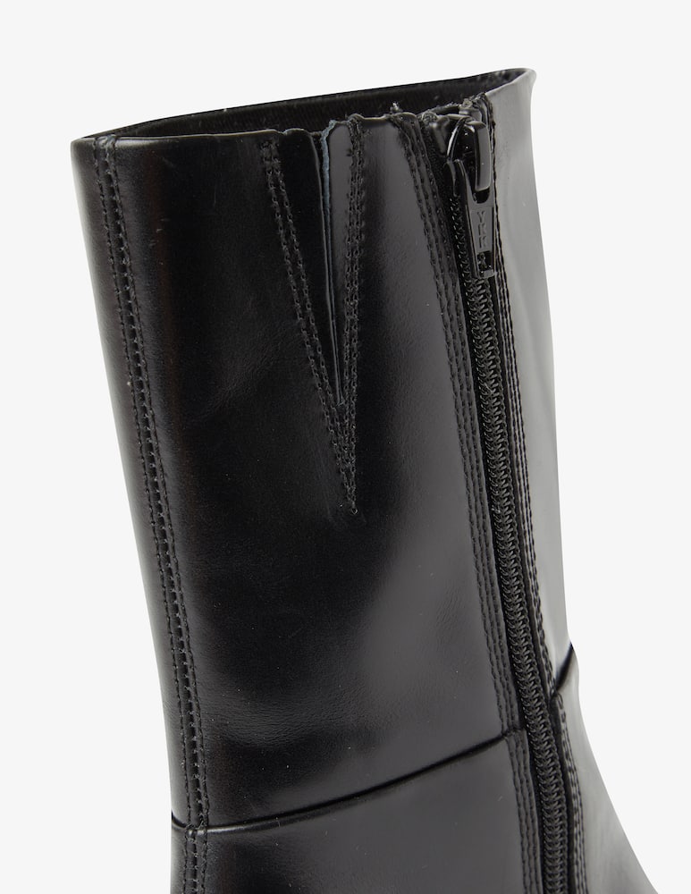 rinascente Vagabond Shoemakers Edwina leather booties - Black