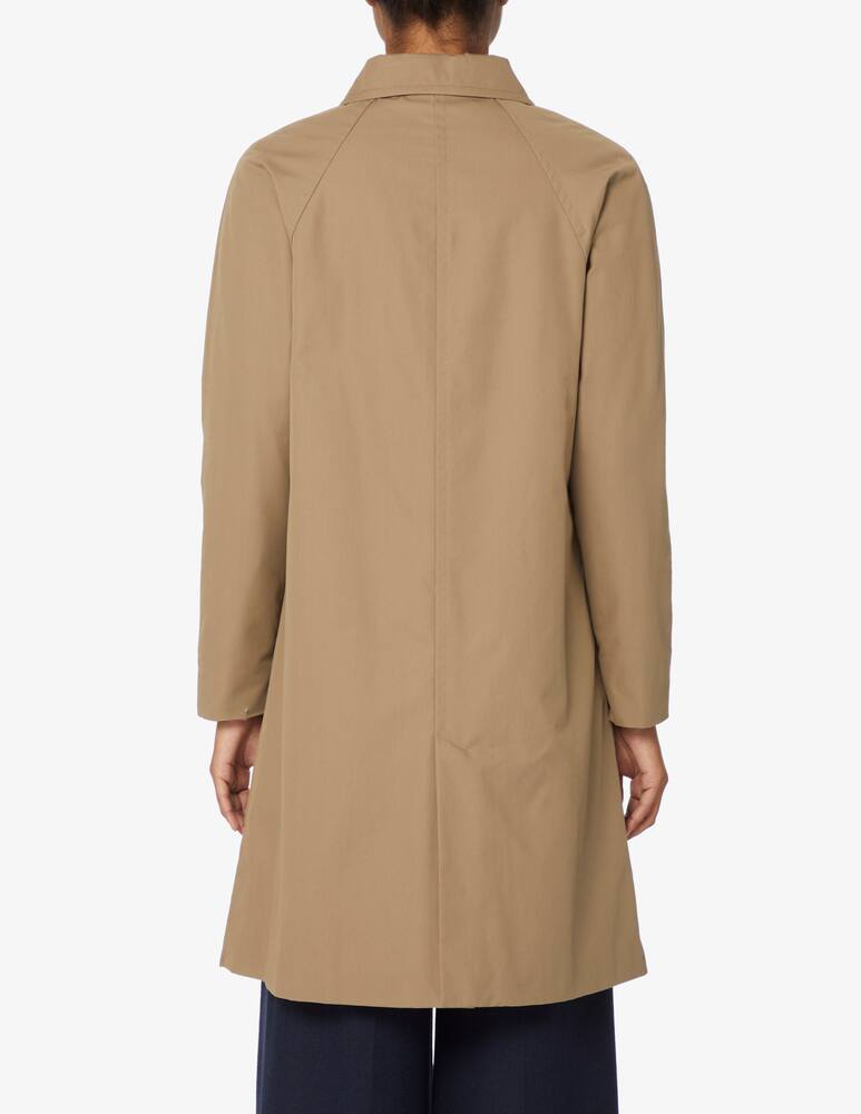rinascente L'impermeabile Connie cotton blend midi coat - Beige