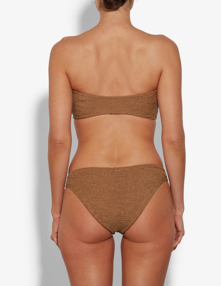 rinascente Hunza G Gloria bandeau bikini set