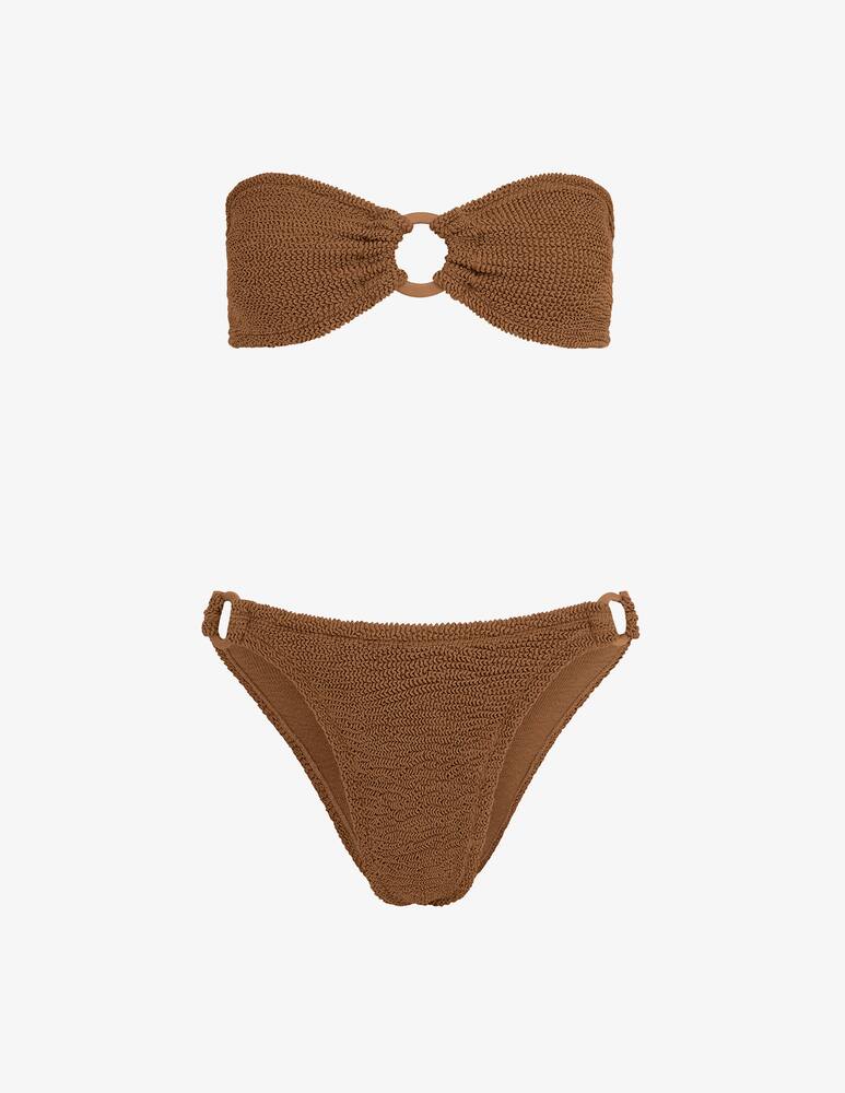 rinascente Hunza G Gloria bandeau bikini set